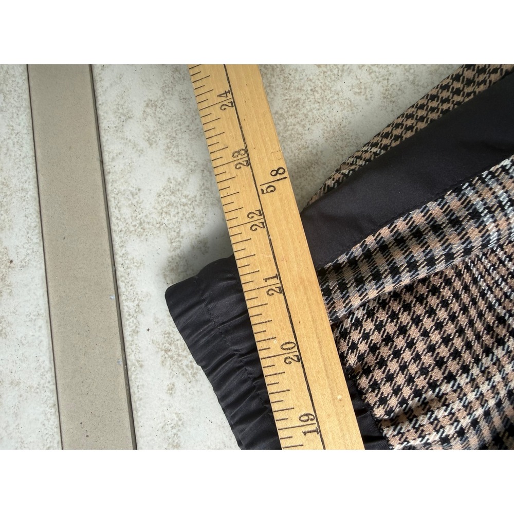 Nina Parker Macy's Plaid Bomber Jacket Wide Leg Pants Set 2X 20W Plus - Picture 12 of 13